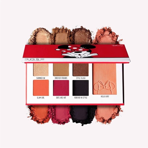 Dose of Colors Disney Minnie Mouse Eyeshadow Blush Palette Limited Edition NWT - Picture 1 of 14
